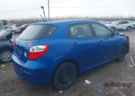2010 Toyota Matrix z USA, uszkodzony, nr VIN 2T1KU4EE1AC194215